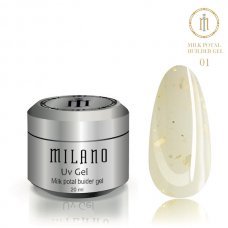 Milk Potal Builder Gel Milano15ml № 01